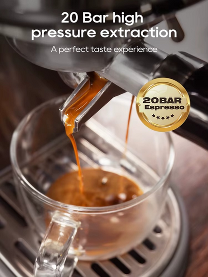 HW 20Bar Semi Automatic Espresso Coffee Machine