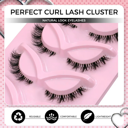 GROINNEYA Fluffy Lashes Cat Eyelashes